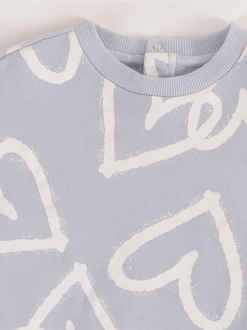 POLERA FRENCH TERRY BEBE NIÑA BABY HARVEST - 3