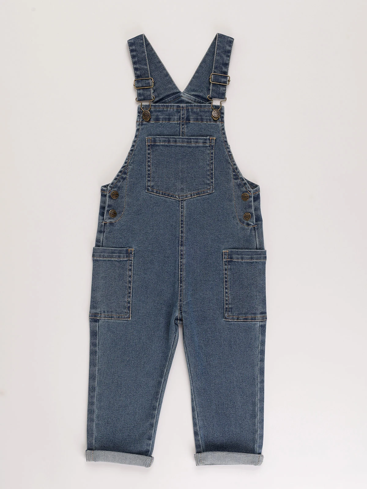 OVEROL LARGO DENIM BEBE NIÑO BABY HARVEST - 1