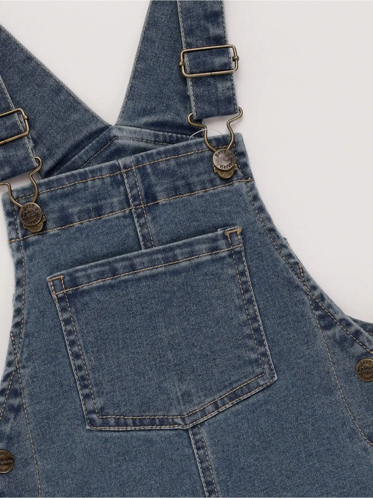 OVEROL LARGO DENIM BEBE NIÑO BABY HARVEST - 3