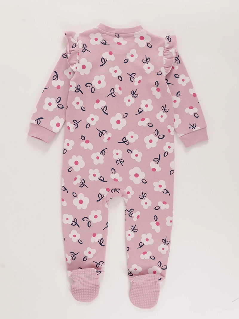 PIJAMA FRANELA FLOR BEBE NIÑA BABY HARVEST - 2