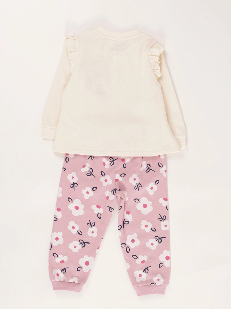 PIJAMA FRANELA ABEJA BEBE NIÑA BABY HARVEST - 2