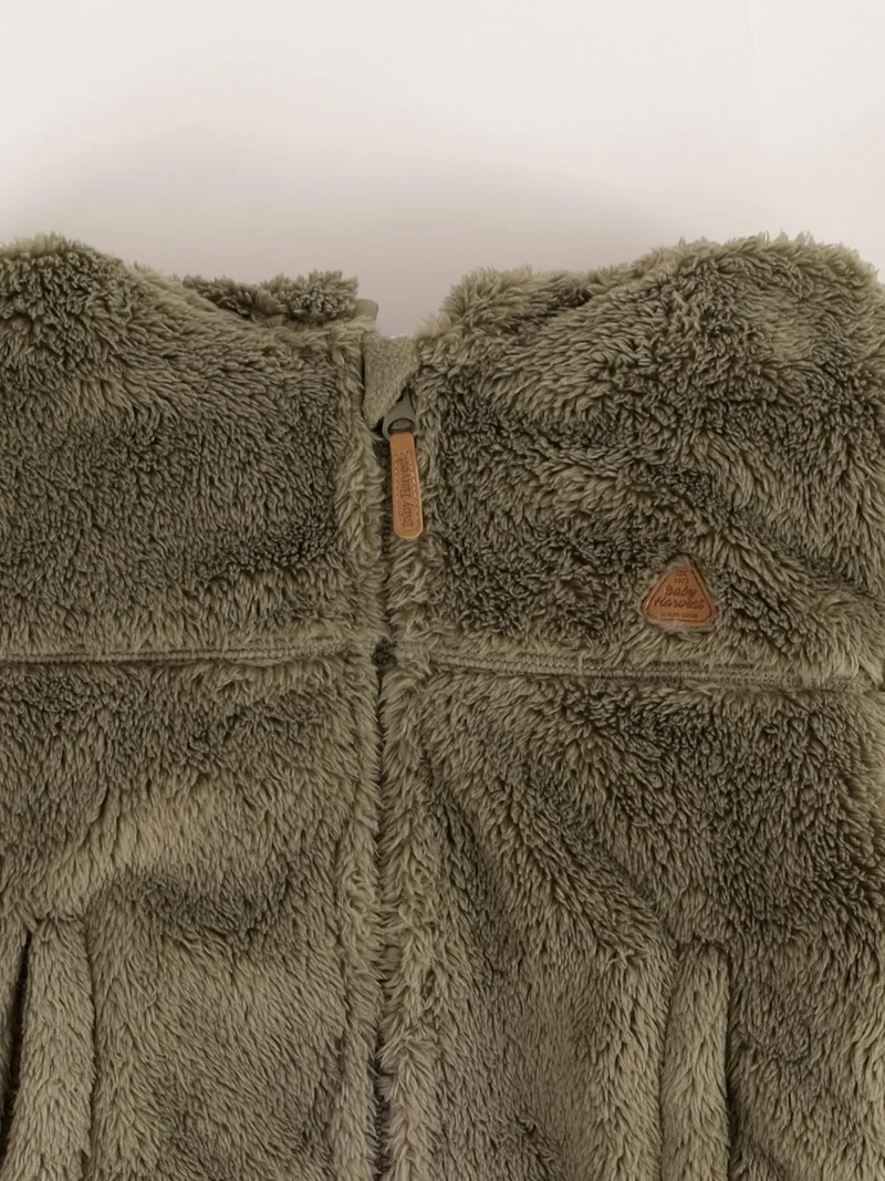 POLERA CORAL FLEECE CON CAPUCHA BEBE NIÑO BABY HARVEST - 3
