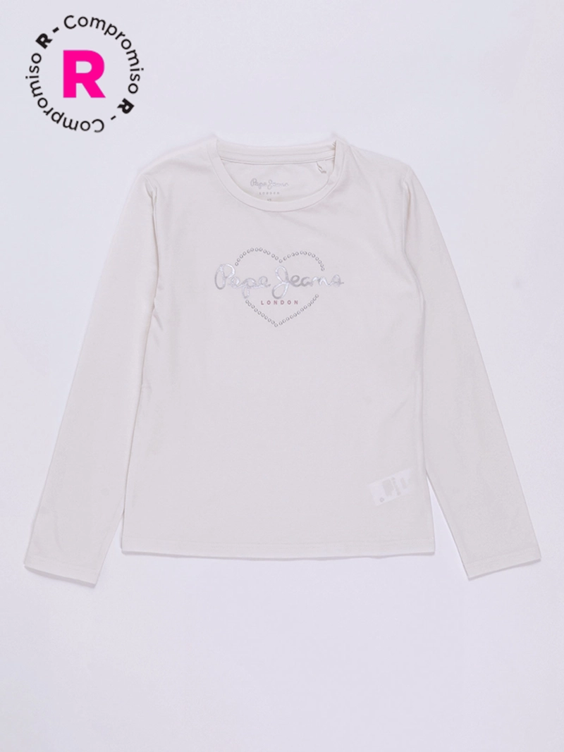 POLO HANNA  MANGA LARGA NIÑA PEPE JEANS - 1