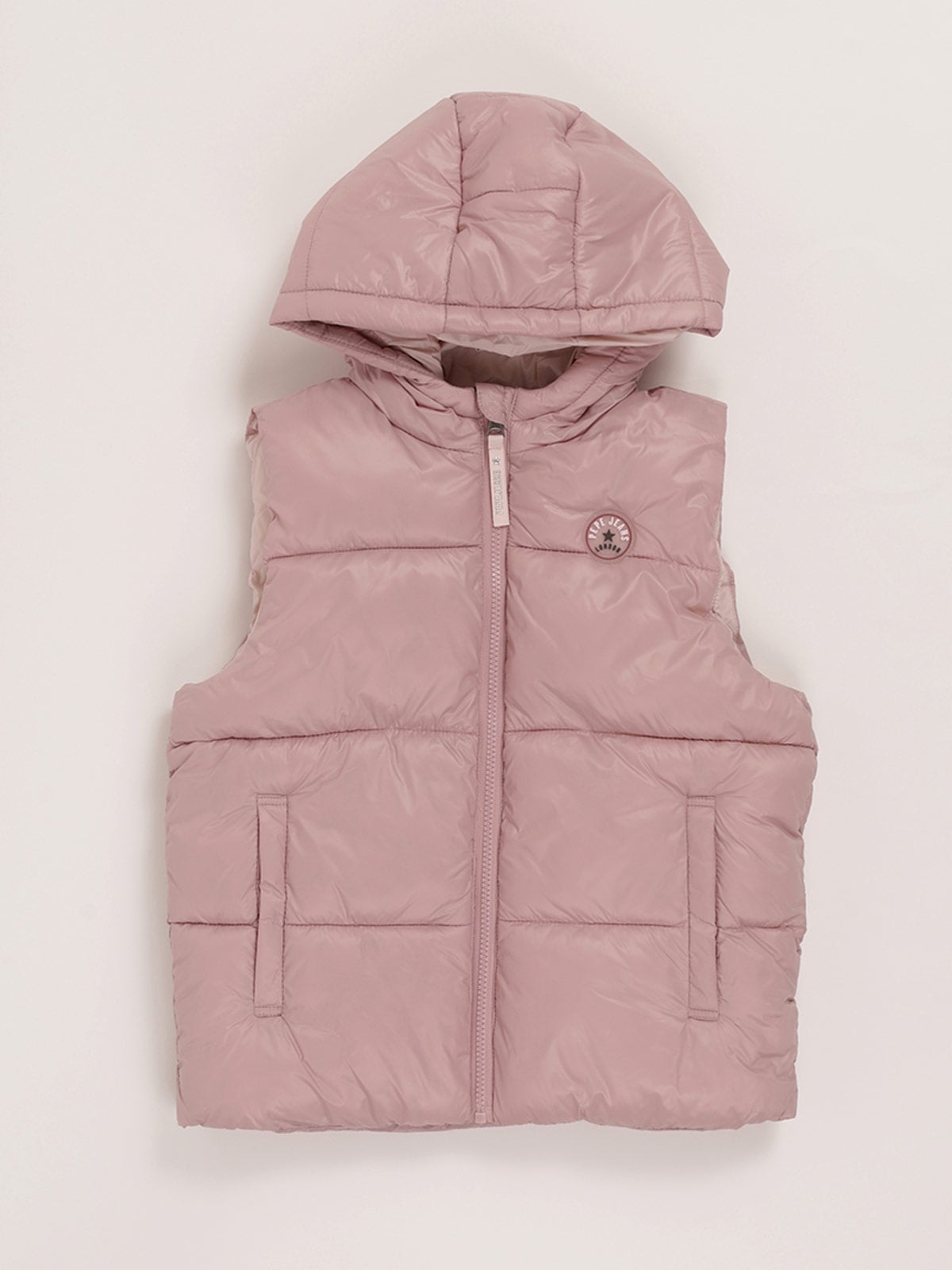 CHALECO CAPUCHA NIÑA PEPE JEANS - 1