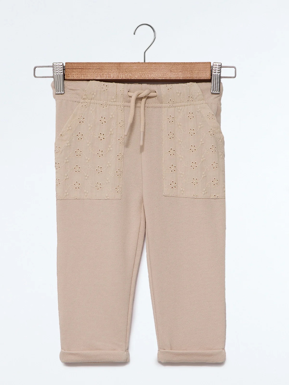 PANTALON DE BUZO FRENCH TERRY BEBE NIÑA BABY HARVEST - 1