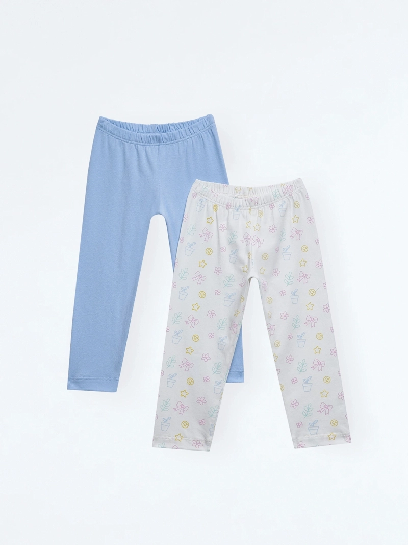 PACK X2 LEGGINGS BEBE NIÑA BABY HARVEST - 2