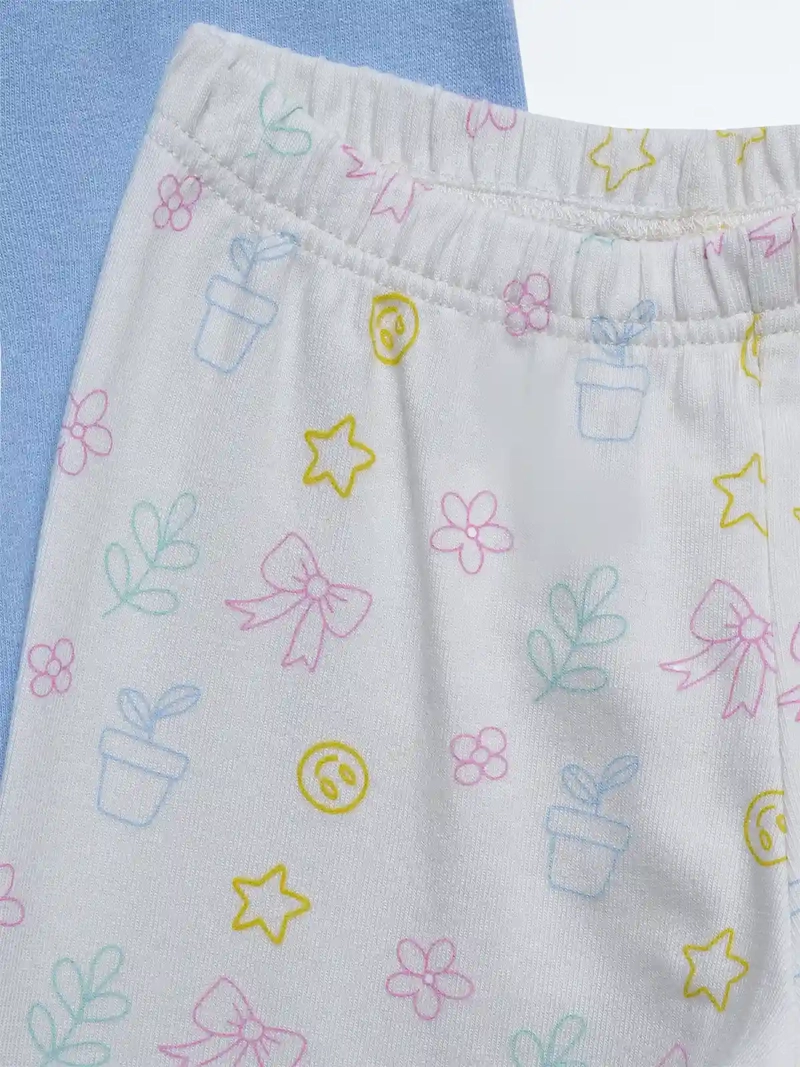 PACK X2 LEGGINGS BEBE NIÑA BABY HARVEST - 3