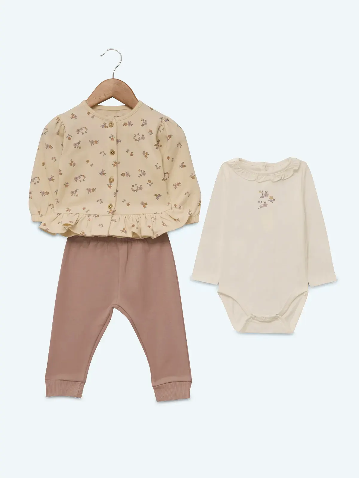 CONJUNTO BEBÉ NIÑA COLLOKY STPO3075 - 1