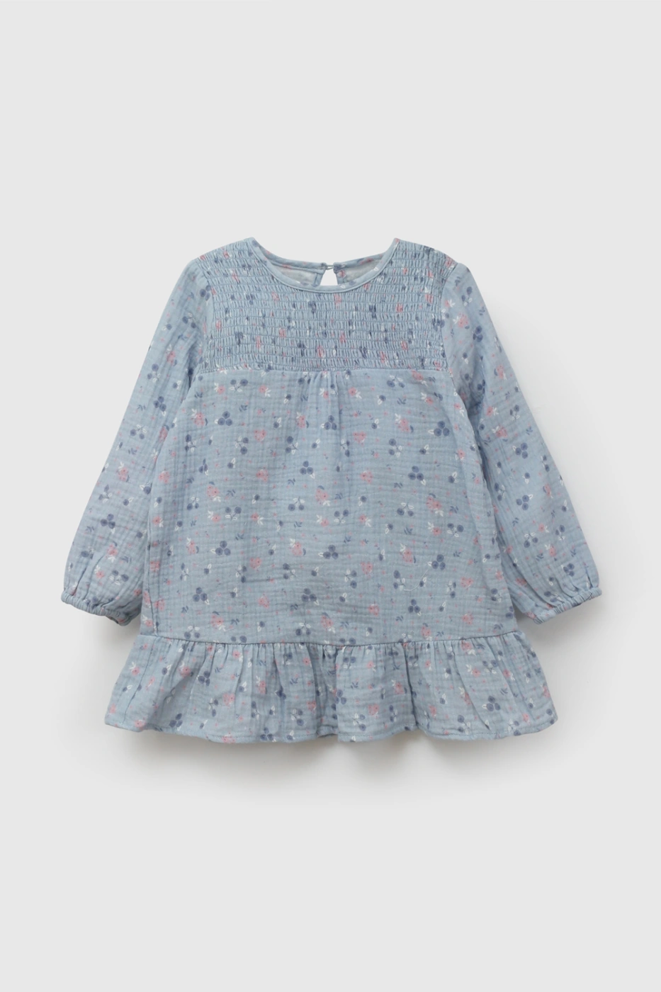 VESTIDO ALGODÓN BEBÉ NIÑA COLLOKY VEBM0840 - 1