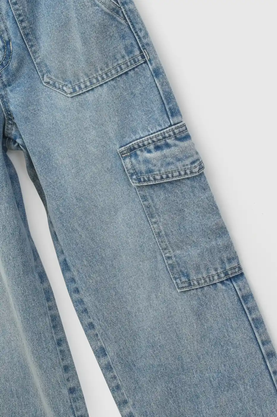 JEANS CARGO RECTO NIÑA COLLOKY - 4