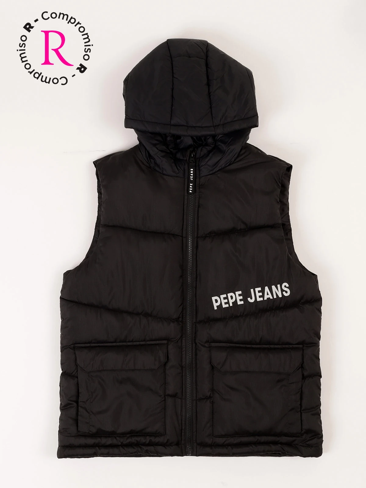 CHALECO CAPUCHA NIÑO PEPE JEANS - 1