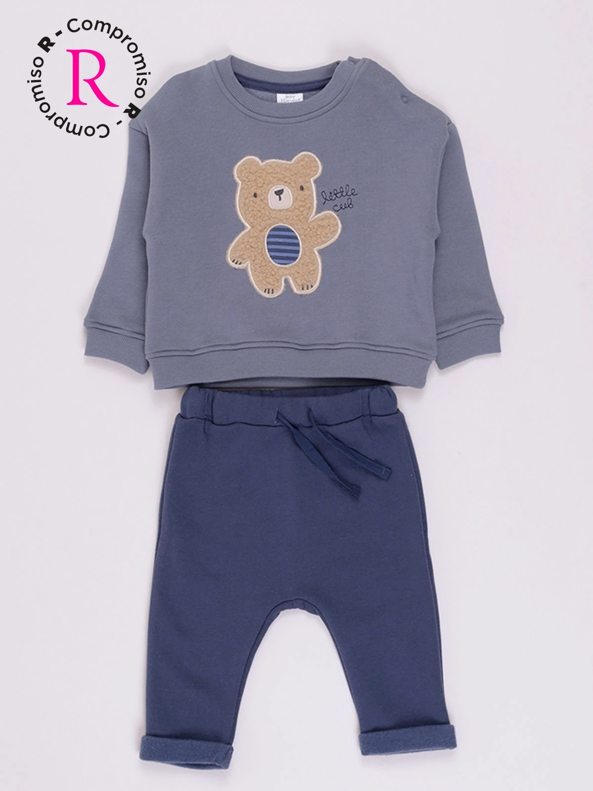 CONJUNTO FRANELA POLERA + BUZO BEBE NIÑO BABY HARVEST - 1