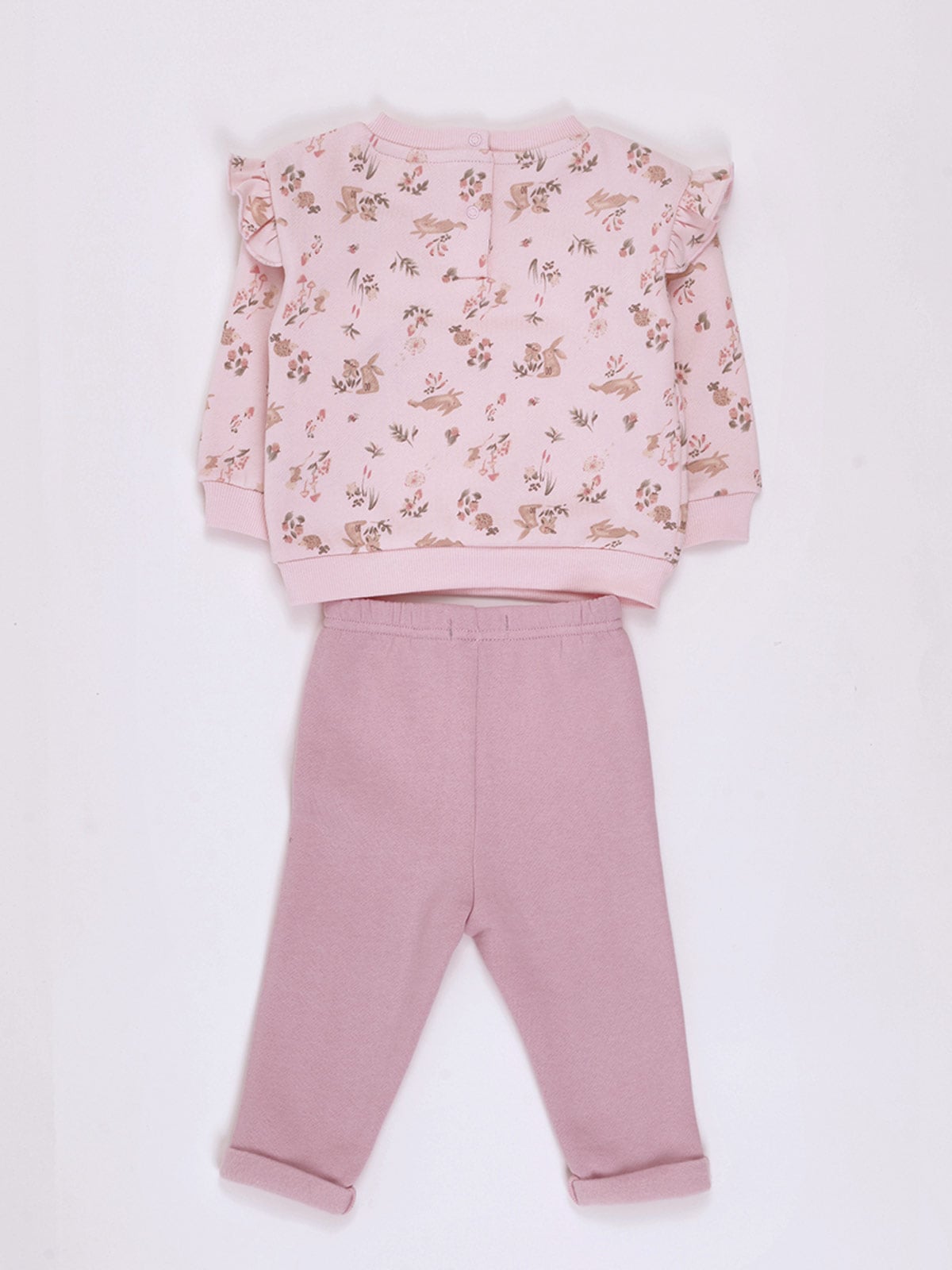 CONJUNTO FRANELA POLERA + BUZO BEBE NIÑA BABY HARVEST - 2