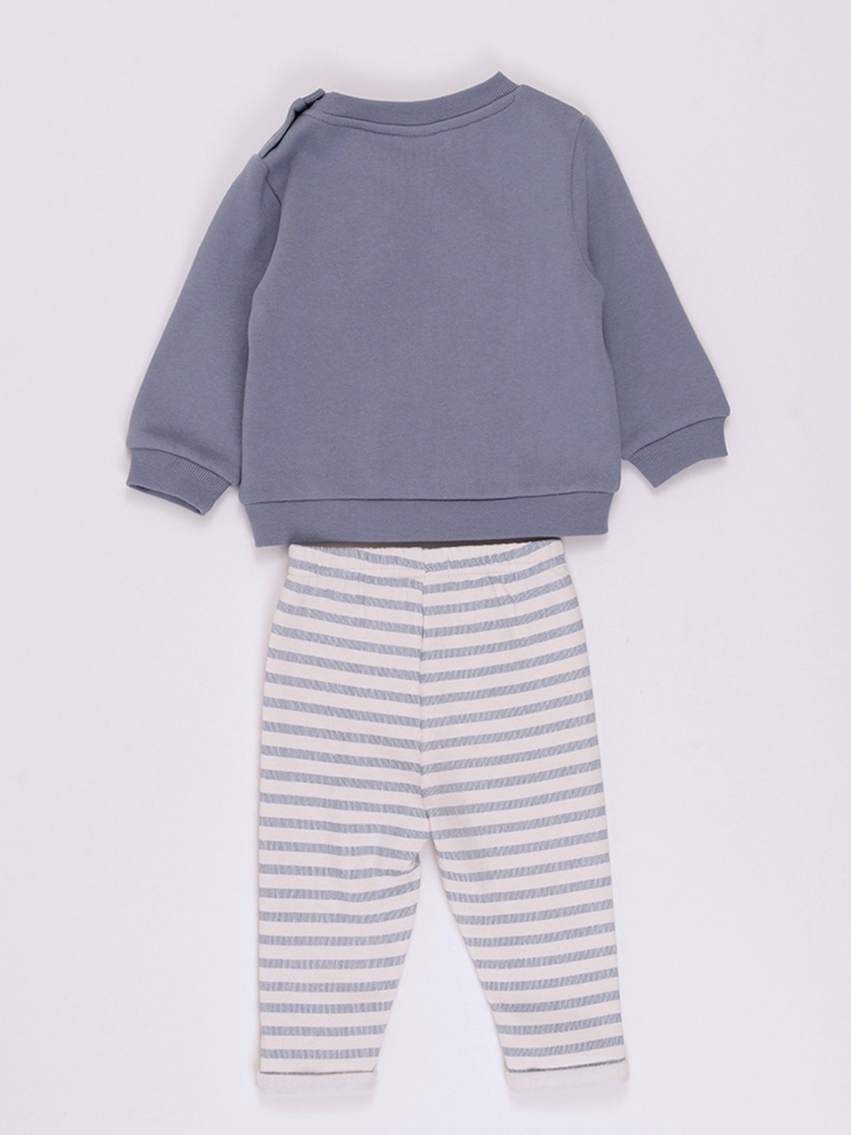 CONJUNTO PLAY FRANELA POLERA + PANTALON BEBE NIÑO BABY HARVEST - 2