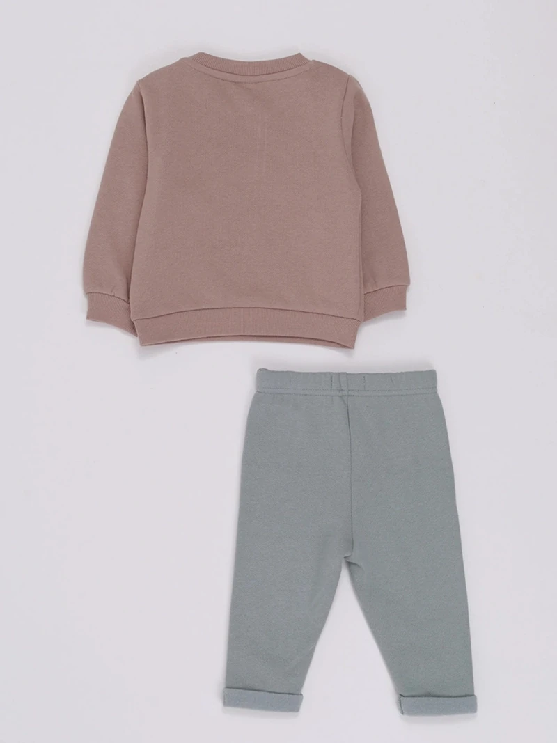 CONJUNTO PLAY FRANELA POLERA + PANTALÓN BEBE NIÑO BABY HARVEST - 2