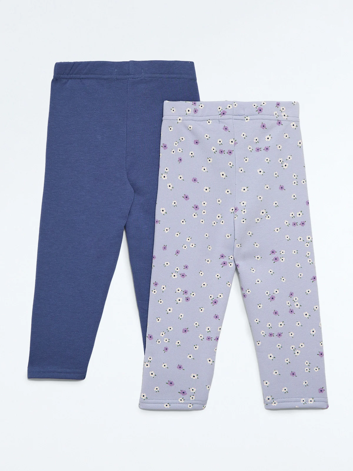 PACK X2 LEGGINGS FRANELA BEBE NIÑA BABY HARVEST - 1