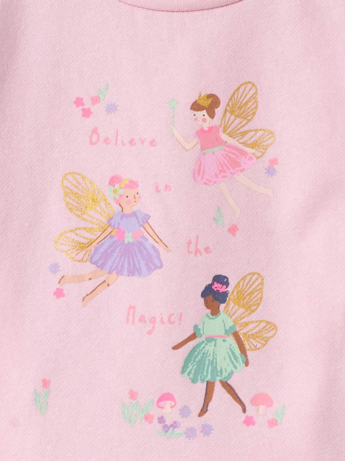 PIJAMA FRANELA HADAS BEBE NIÑA BABY HARVEST - 3