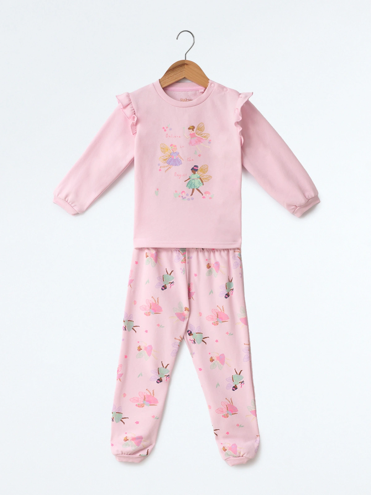 PIJAMA FRANELA HADAS BEBE NIÑA BABY HARVEST - 1