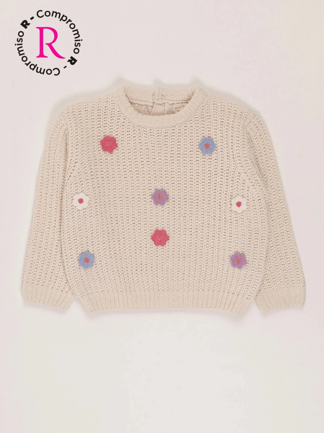 CHOMPA PETAL SWEATER BEBÉ NIÑA BABY HARVEST - 1