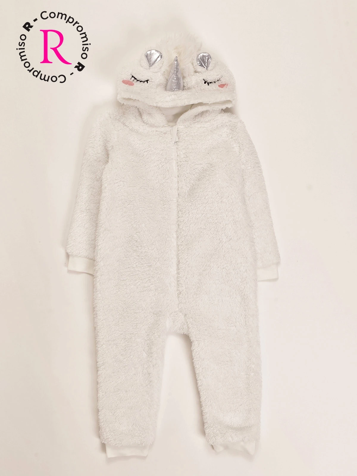 PIJAMA DISFRAZ CORAL FLEECE UNICORNIO BEBÉ NIÑA BABY HARVEST - 1