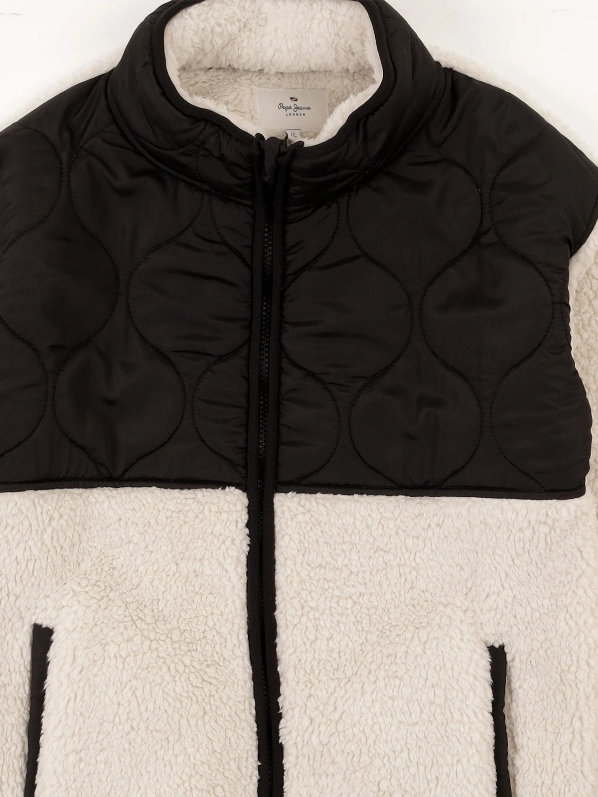 POLERA CON CIERRE CORAL FLEECE NIÑA PEPE JEANS - 3