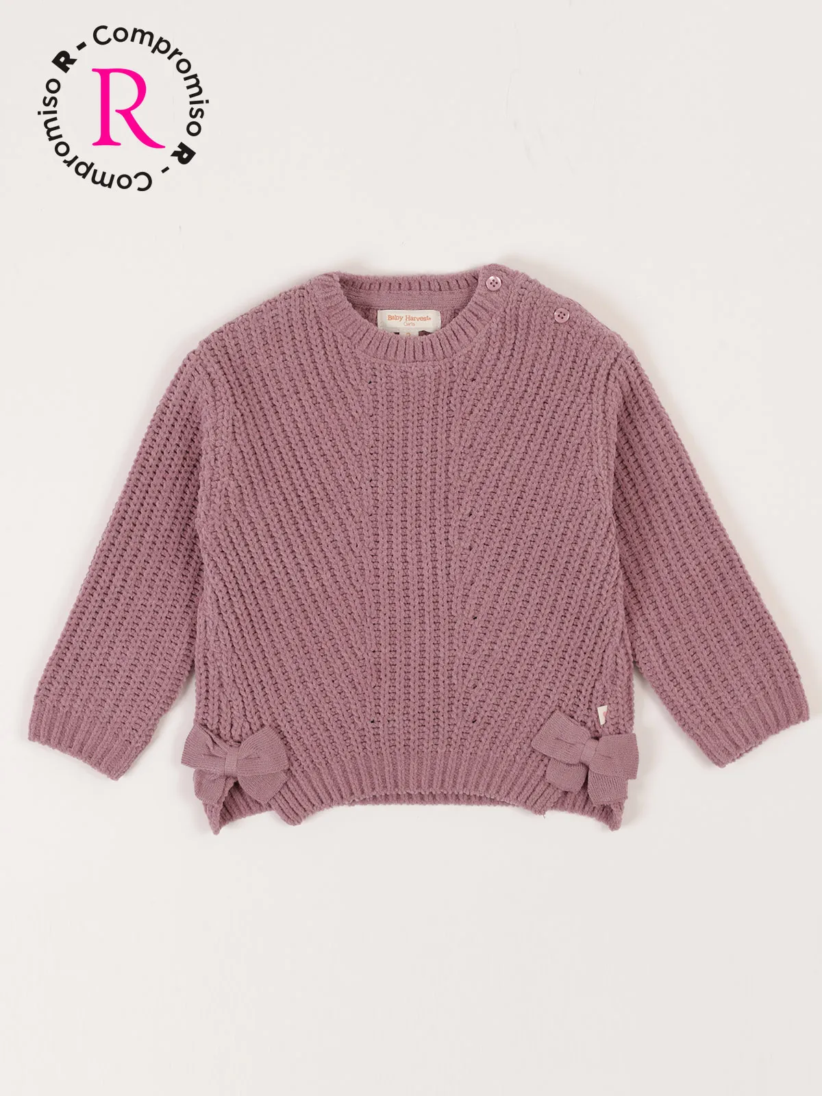 CHOMPA CHENILLE CINTAS BEBÉ NIÑA BABY HARVEST - 1