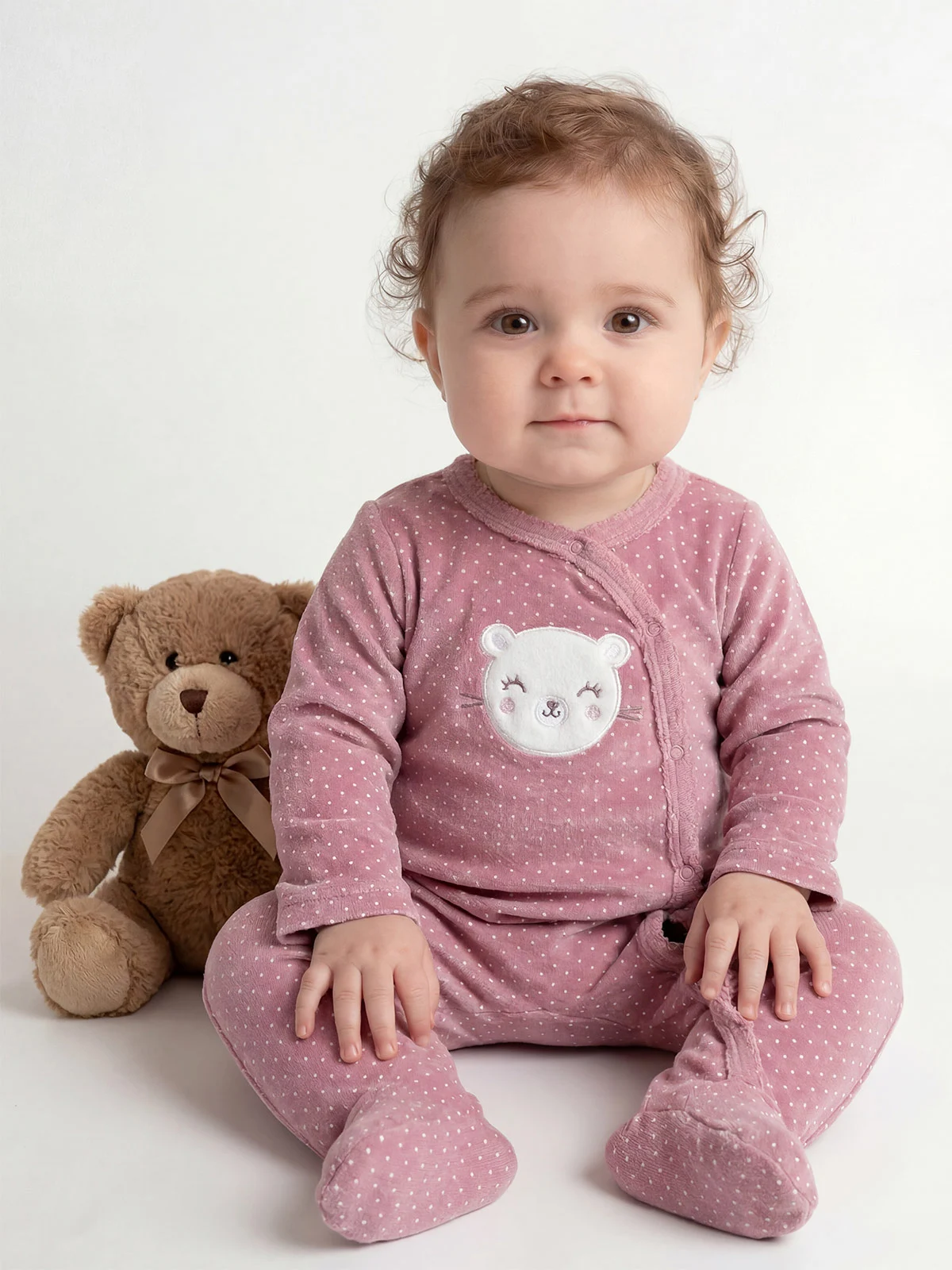 ENTERIZO PLUSH BEBE NIÑA BABY HARVEST - 1