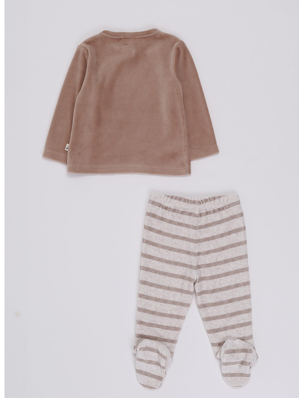 CONJUNTO PLUSH CHOMPA + PANTALON BEBE NIÑO BABY HARVEST - 2