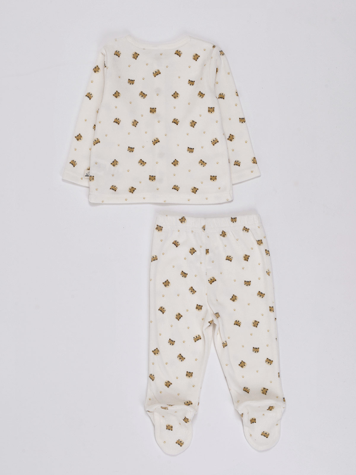 CONJUNTO PLUSH CHOMPA + PANTALON BEBE NIÑO BABY HARVEST - 2