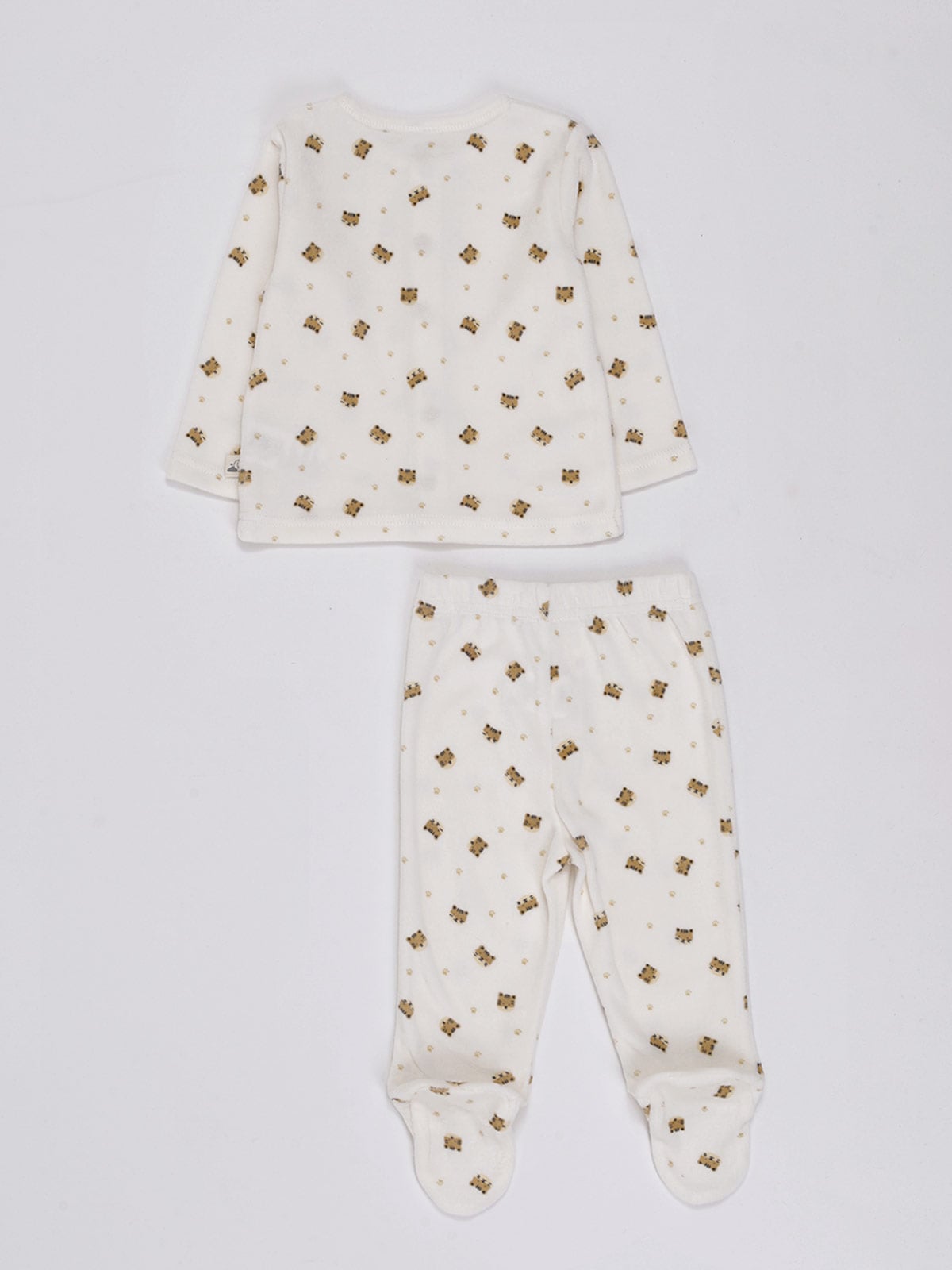CONJUNTO PLUSH CHOMPA + PANTALON BEBE NIÑO BABY HARVEST - 2