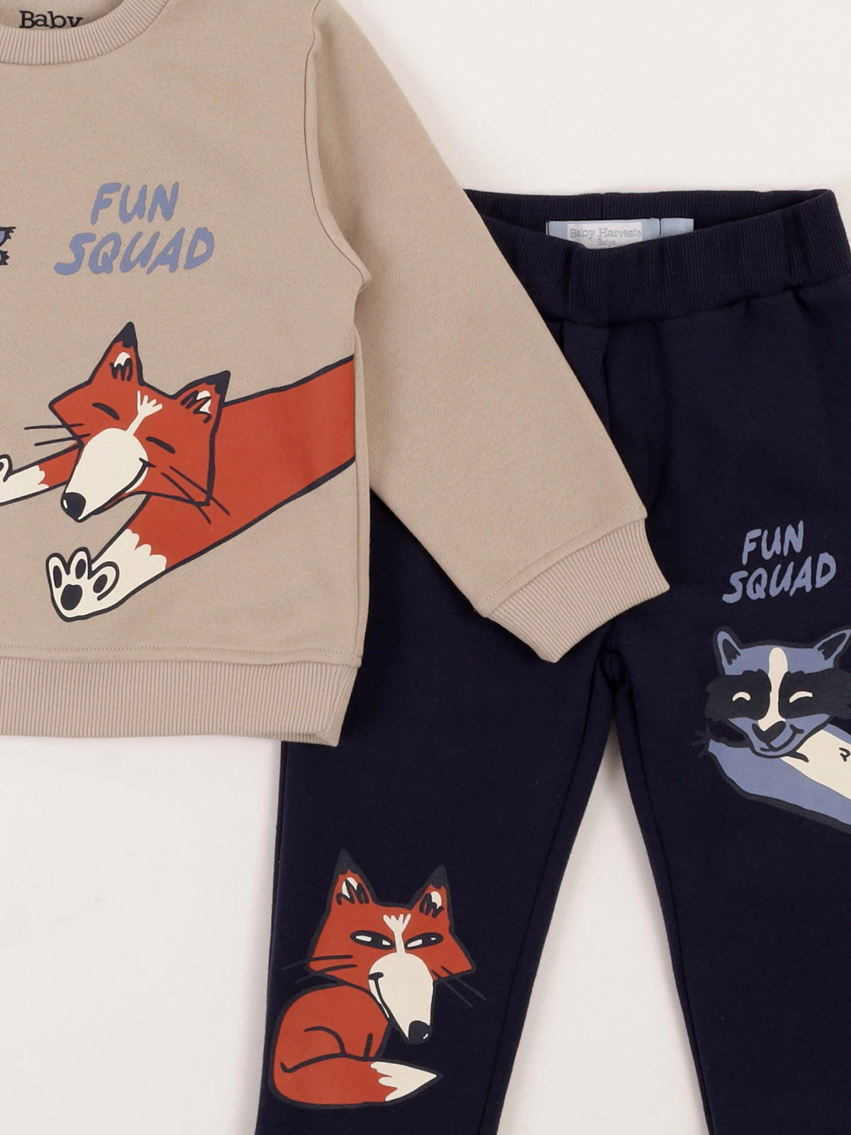 CONJUNTO PLAY POLERA + BUZO BEBE NIÑO BABY HARVEST - 3