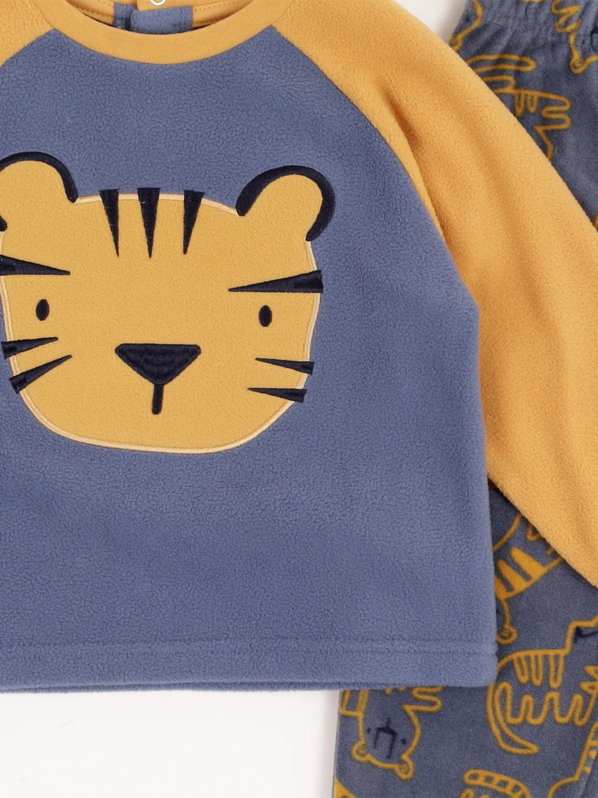 PIJAMA POLAR TIGRE BEBE NIÑO BABY HARVEST - 3