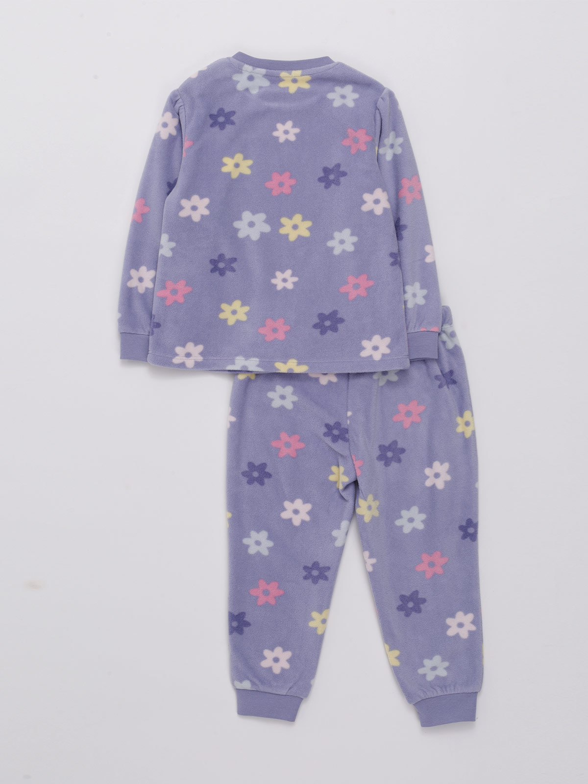 PIJAMA POLAR FULL PRINT FLORES BEBE NIÑA BABY HARVEST - 2