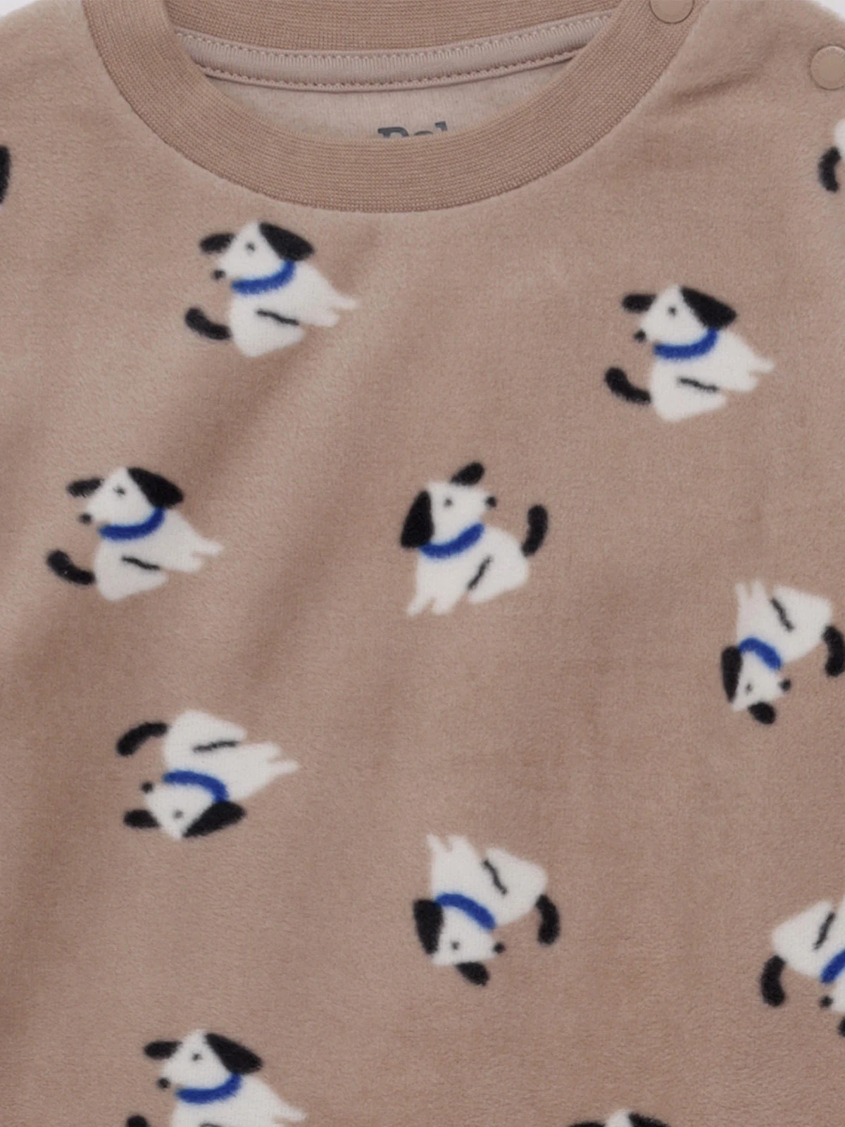 PIJAMA POLAR FULL PRINT PERRITOS BEBE NIÑO BABY HARVEST - 3