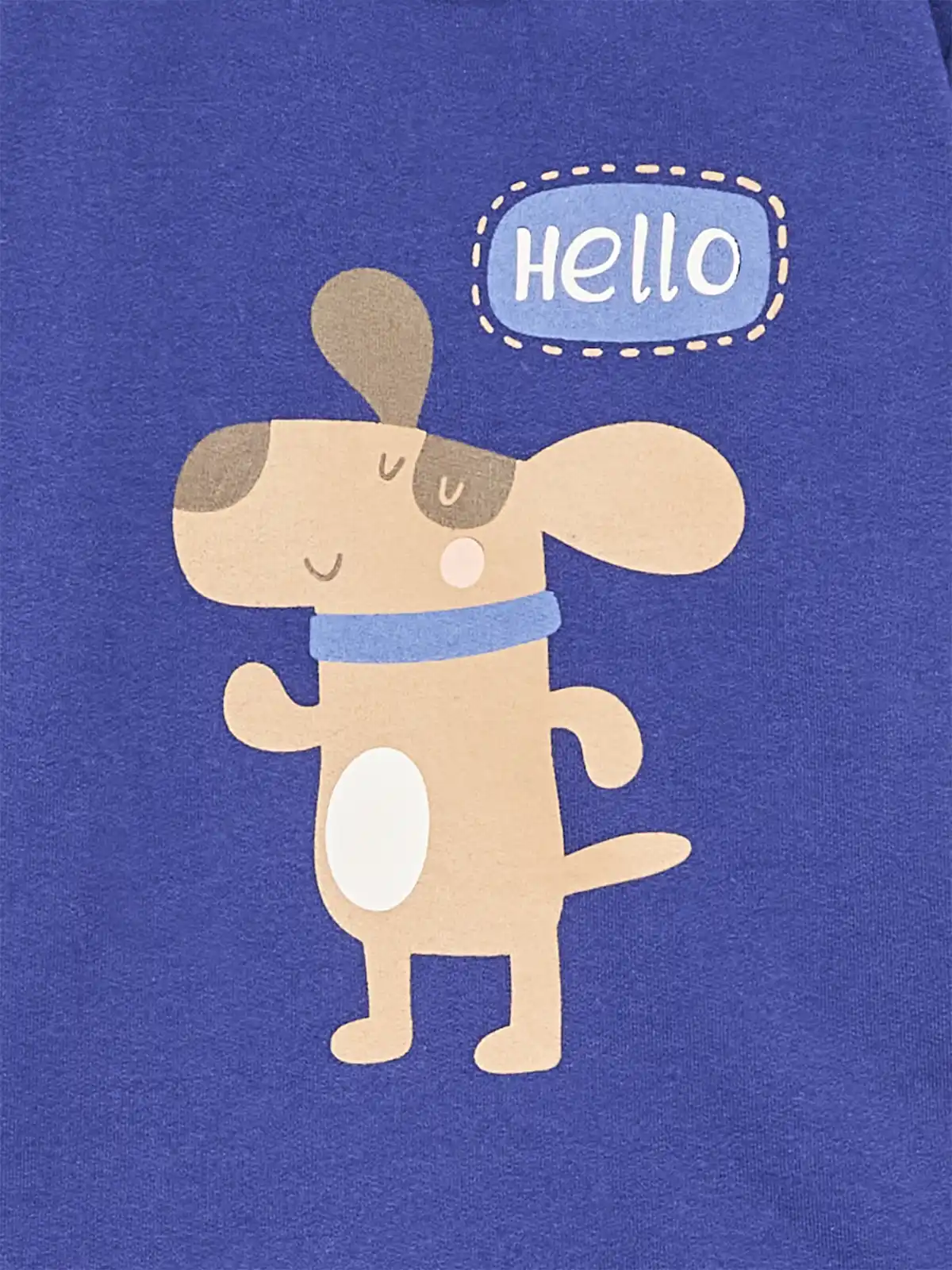 PIJAMA FRANELA PERRITO BEBE NIÑO BABY HARVEST - 3
