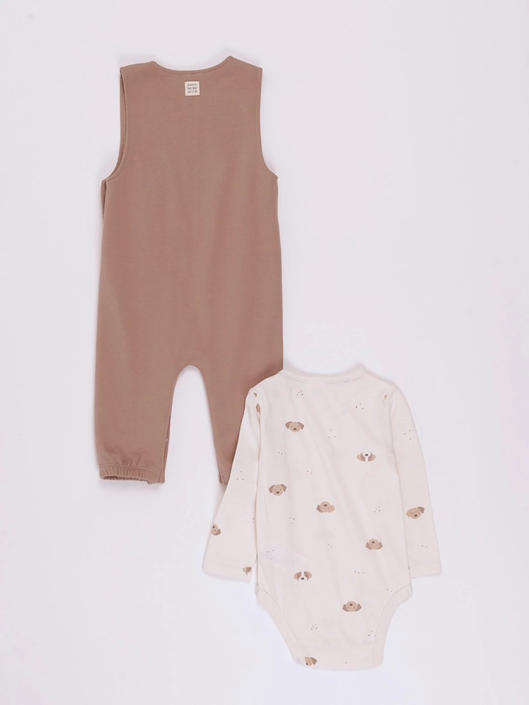 CONJUNTO PUPPY FRANELA POLERA + PANTALÓN BEBÉ NIÑO BABY HARVEST - 2