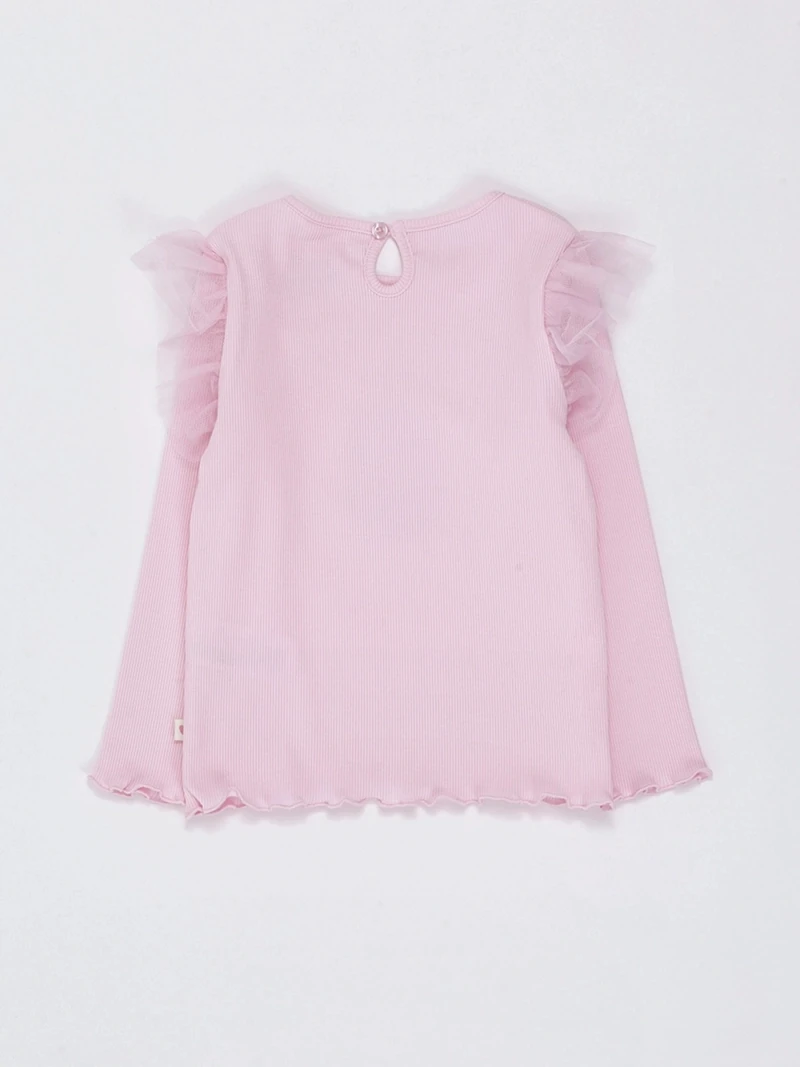 POLO PETAL MANGA LARGA BEBÉ NIÑA BABY HARVEST - 2