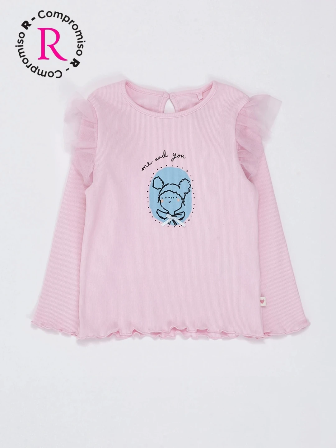 POLO PETAL MANGA LARGA BEBÉ NIÑA BABY HARVEST - 1