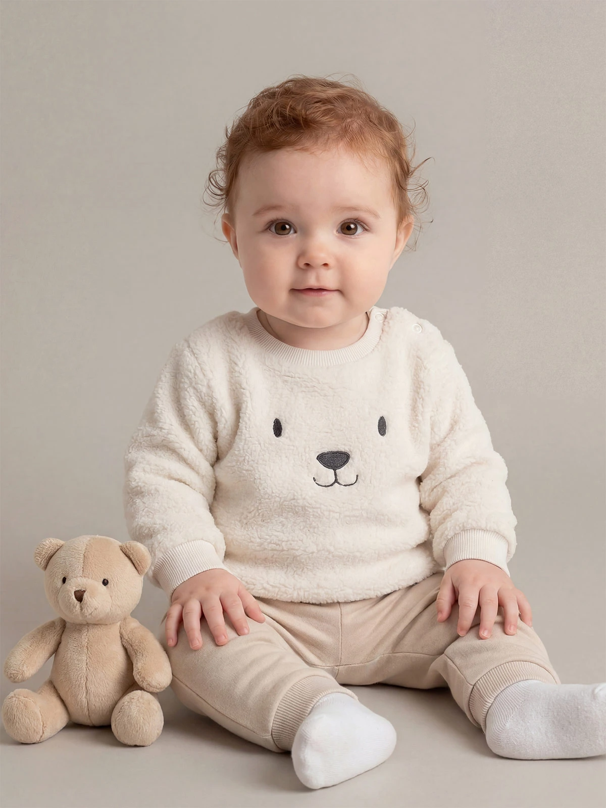 POLERA SHERPA BEBE NIÑO BABY HARVEST - 1