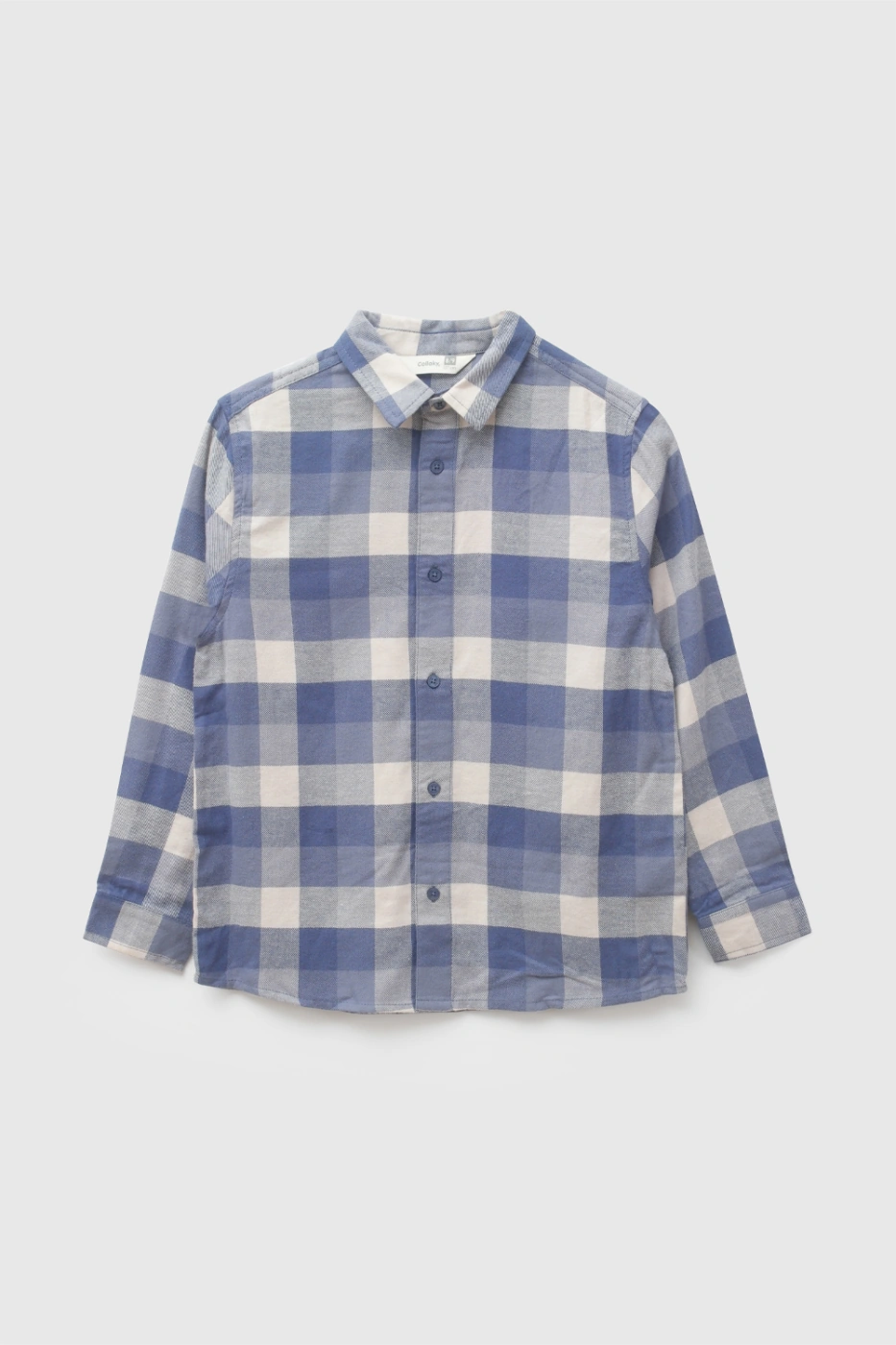 CAMISA A CUADROS NIÑO COLLOKY - 1