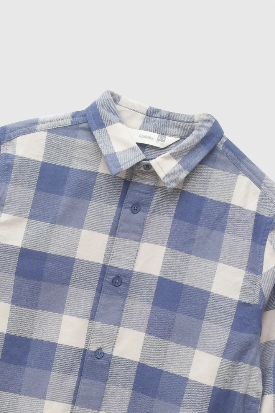 CAMISA A CUADROS NIÑO COLLOKY - 3