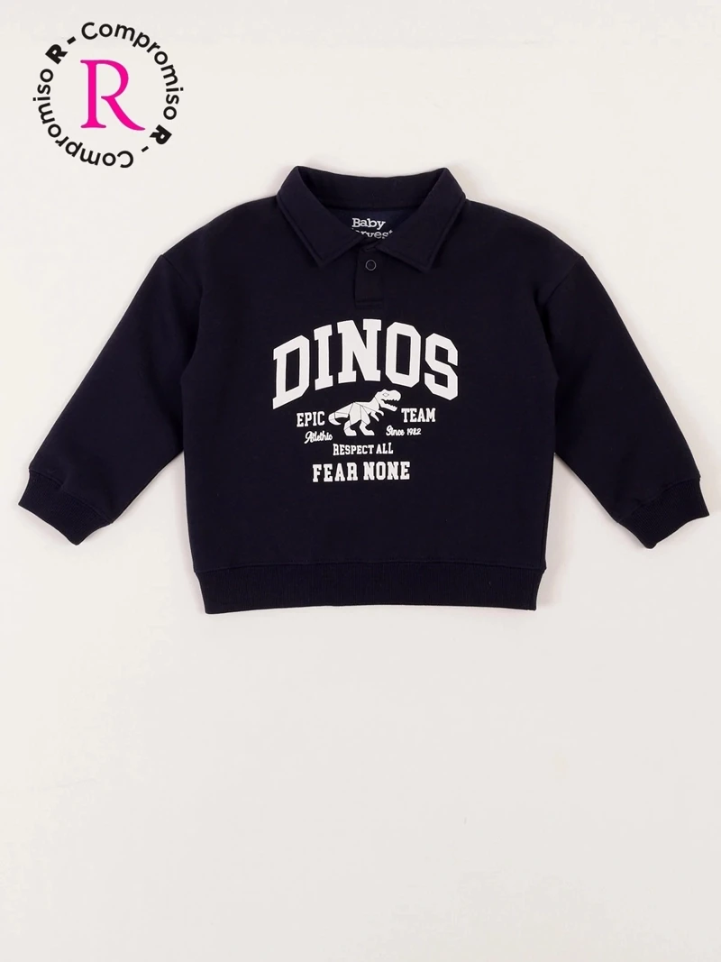 POLERA CUELLO PIQUÉ BEBÉ NIÑO BABY HARVEST - 1