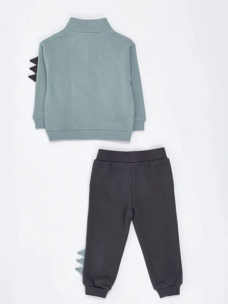 CONJUNTO PLAY DINO POLERA + PANTALÓN BEBÉ NIÑO BABY HARVEST - 2