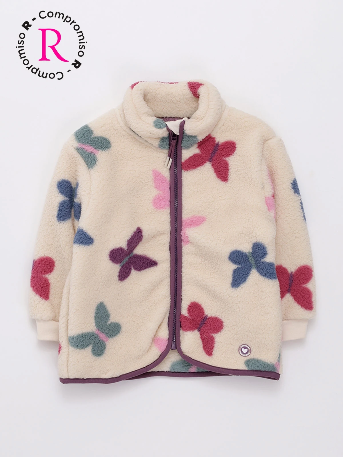POLERA CON CIERRE CORAL FLEECE BEBE NIÑA BABY HARVEST - 1