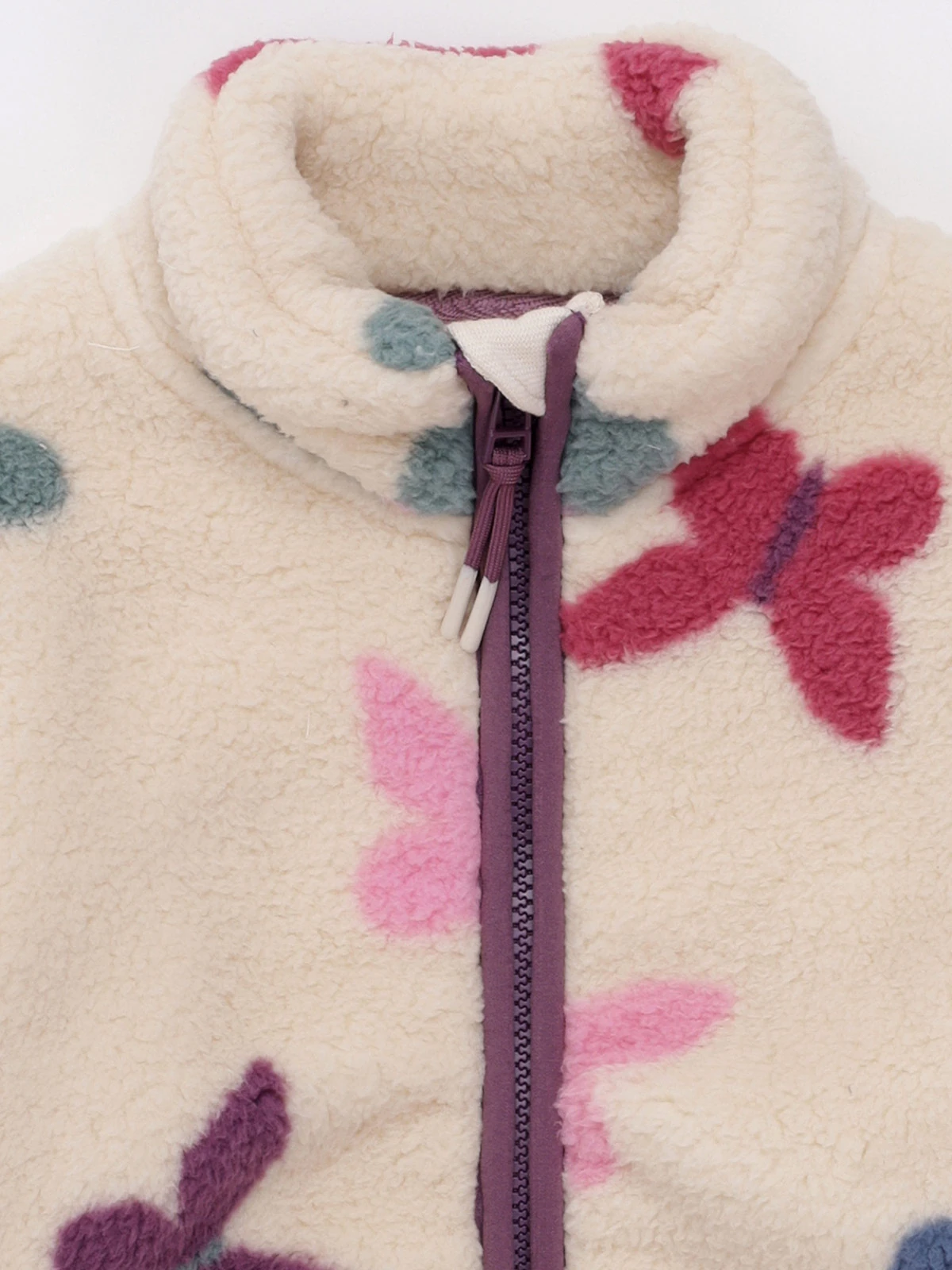 POLERA CON CIERRE CORAL FLEECE BEBE NIÑA BABY HARVEST - 3