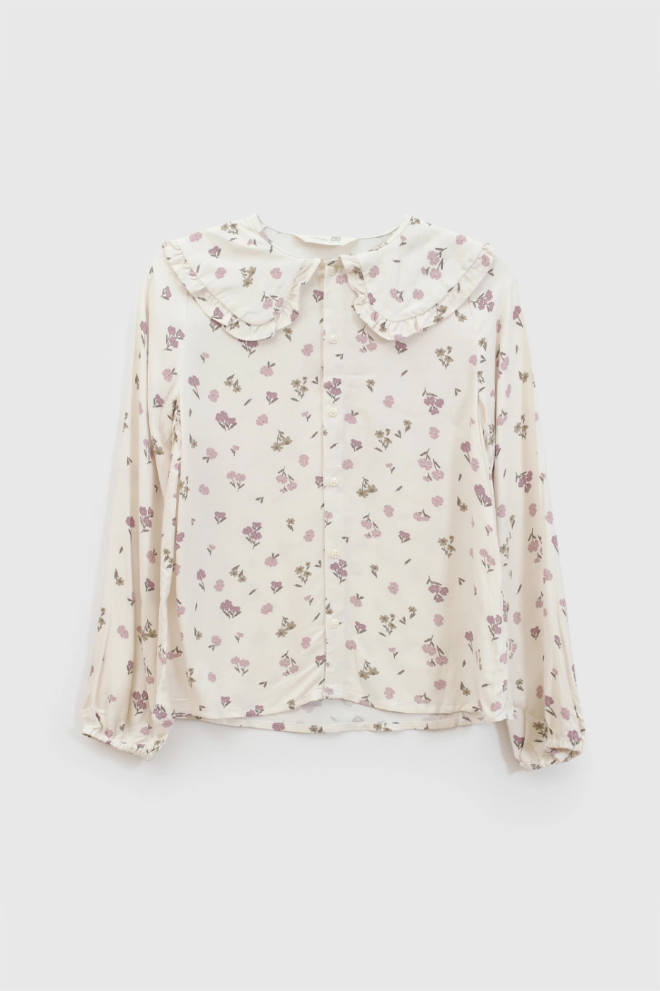 BLUSA NIÑA FLROES CUELLO BOBO COLLOKY - 1