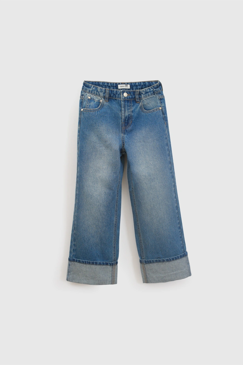 JEANS WIDE LEG NIÑA COLLOKY - 1