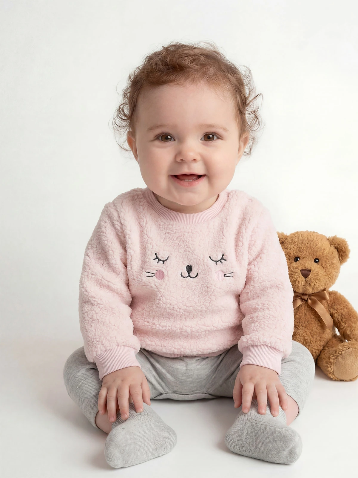 POLERA SHERPA BEBE NIÑA BABY HARVEST - 1