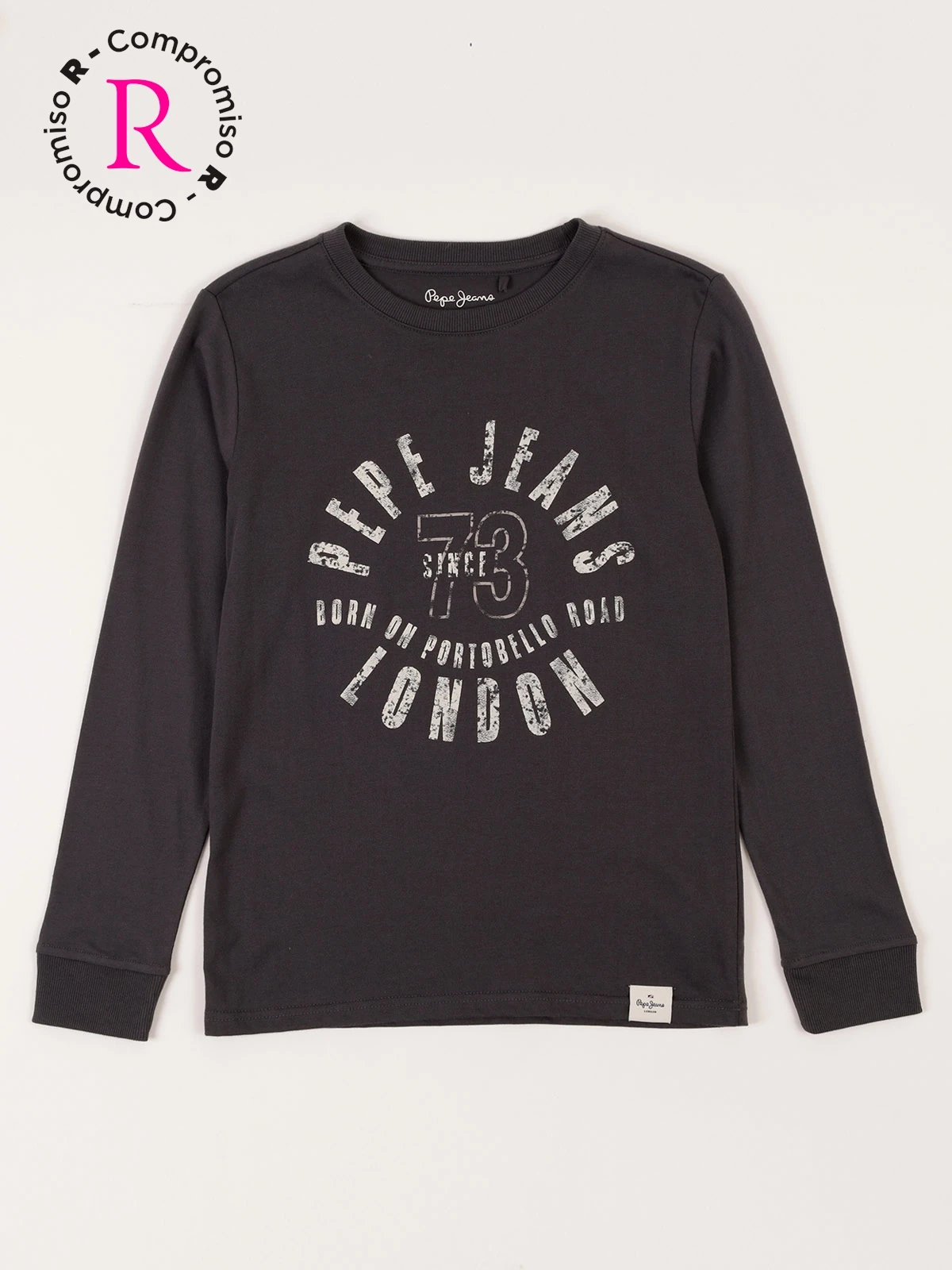 POLO NEWMAN MANGA LARGA NIÑO PEPE JEANS - 1