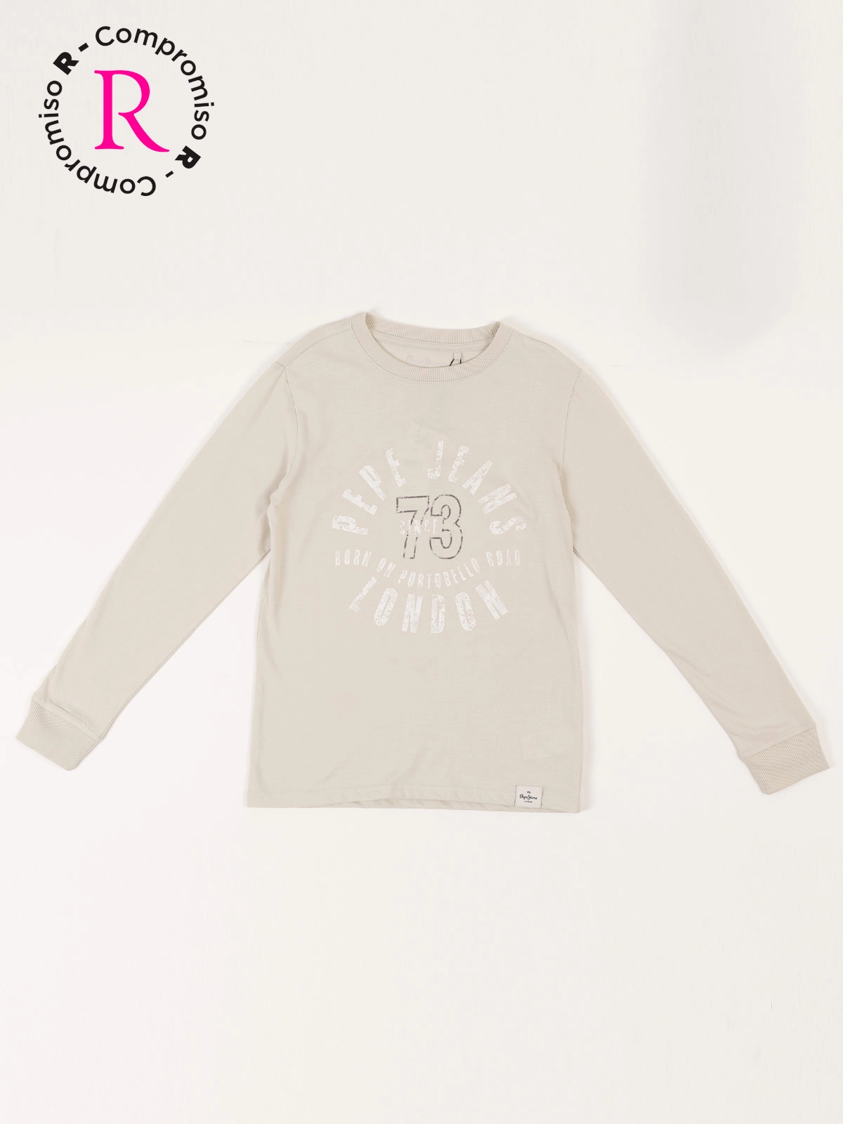 POLO NEWMAN MANGA LARGA NIÑO PEPE JEANS - 1